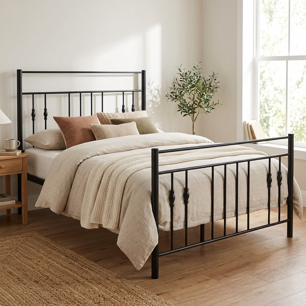 Iron Wrought Bed Frame