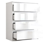 Soho 3 Door Wardrobe, 4 Drawer Chest & Bedside Tables 4 Piece Bedroom Set
