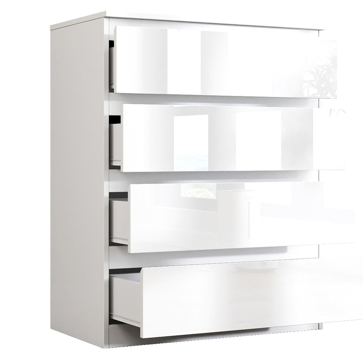 Soho 3 Door Wardrobe, 4 Drawer Chest & Bedside Tables 4 Piece Bedroom Set