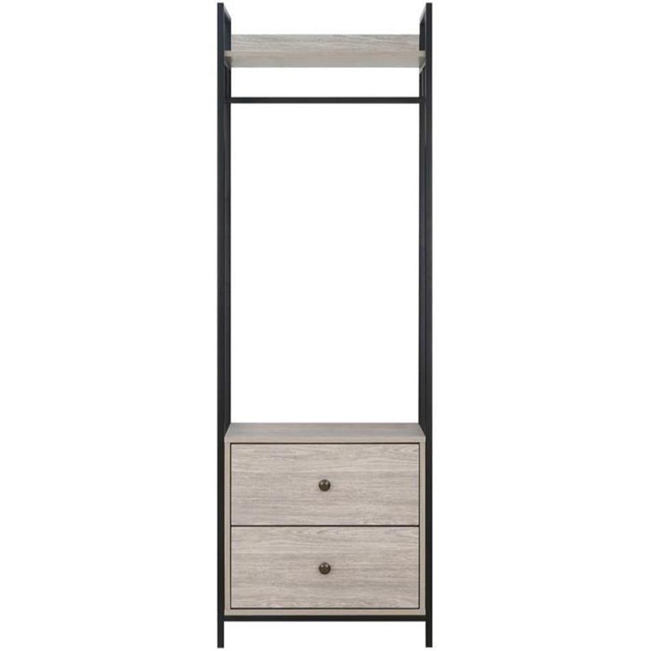 Alva Open Wardrobe with 2 Drawers