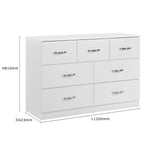 Paddington 3 Door Wardrobe & 7 Drawer Chest 3 Piece Set