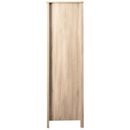 Willow Rattan 3 Door Triple Wardrobe with 2 Drawers