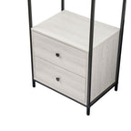 Alva Open Wardrobe with 2 Drawers
