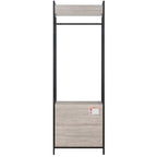 Alva Open Wardrobe with 2 Drawers 3 Piece Bedroom Set