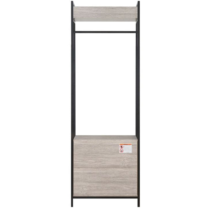 Alva Open Wardrobe with 2 Drawers 3 Piece Bedroom Set