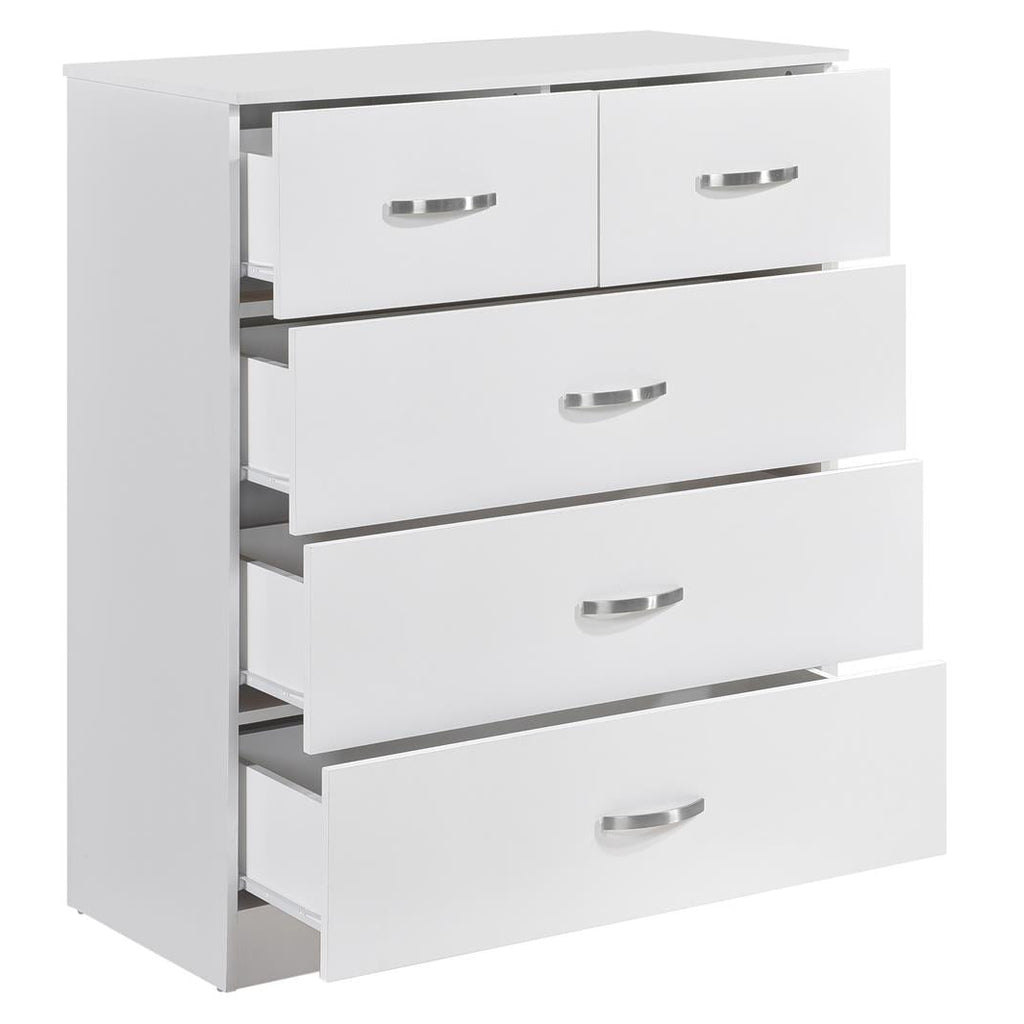 Paddington 3 Door Wardrobe & 3+2 Drawer Chest 3 Piece Bedroom Set