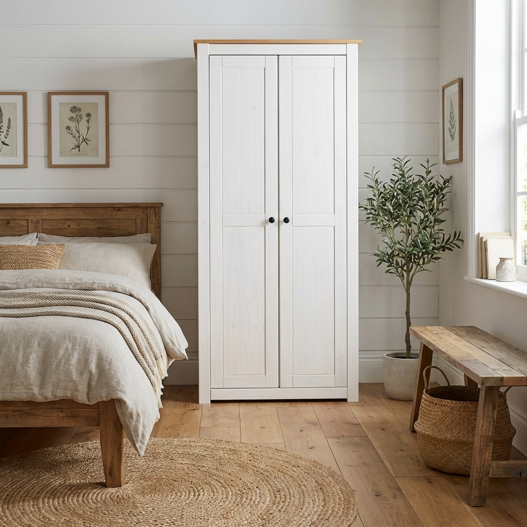 Panama 2 Door Double Wardrobe