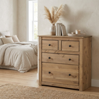 Panama 2+2 Drawer Chest of Drawers