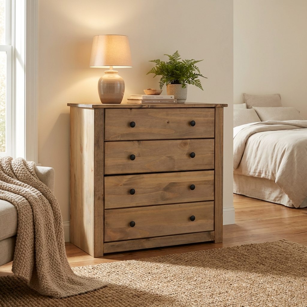 Panama 4 Drawer Chest of Drawers