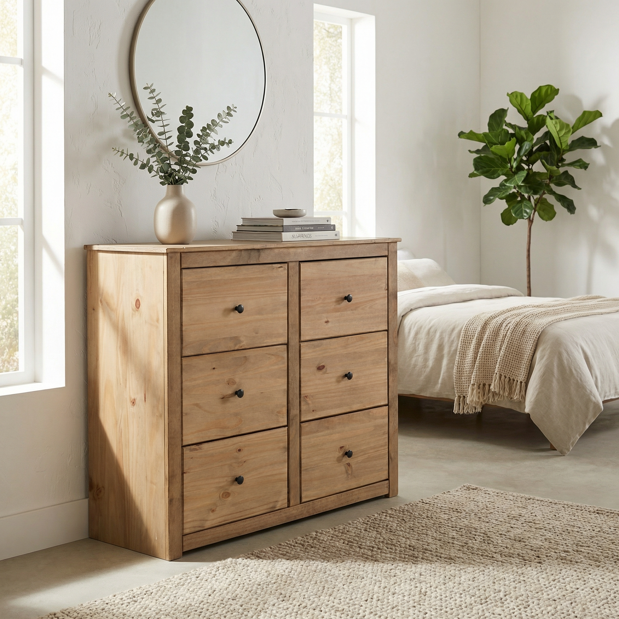 Panama 6 Drawer Chest of Drawers