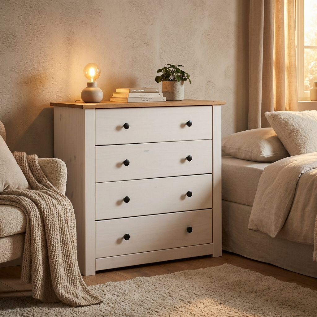Panama 4 Drawer Chest of Drawers