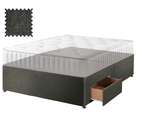 Linoso Charcoal Contract Divan