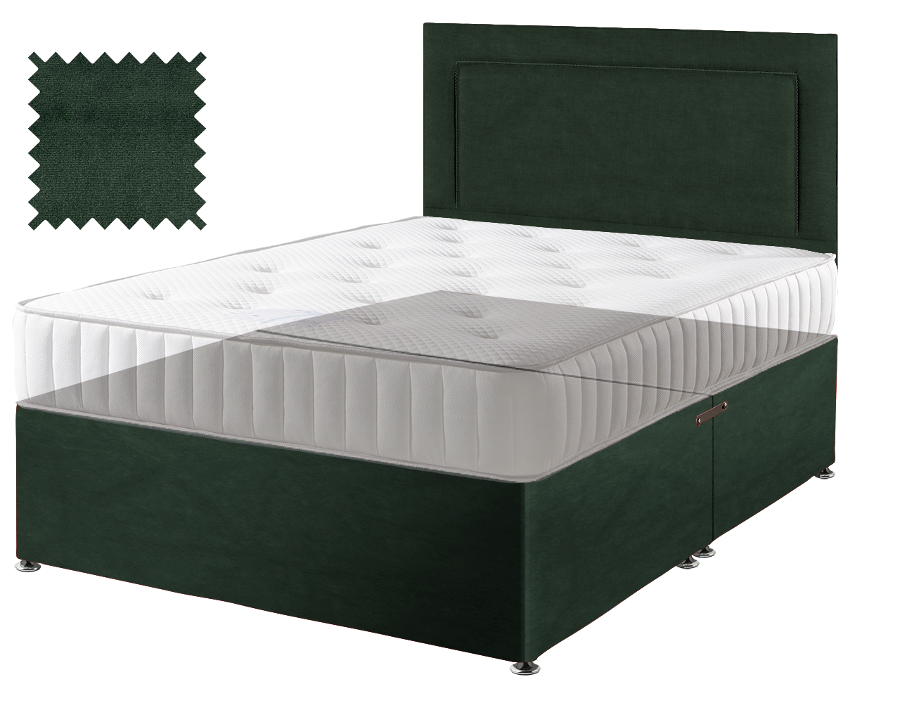 Premium Malia Green Contract Divan