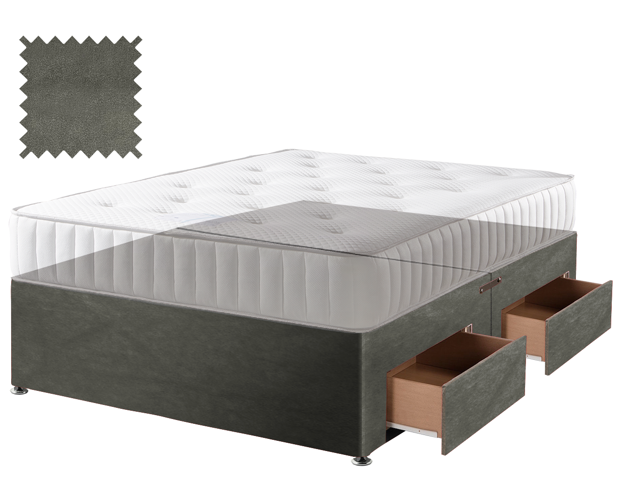 Premium Malia Slate Contract Divan