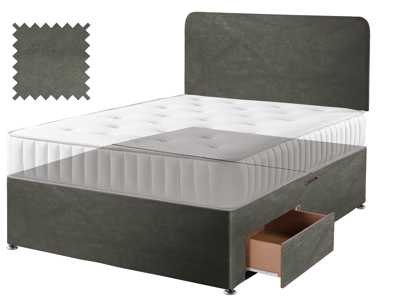 Premium Malia Slate Contract Divan