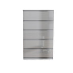 Soho 2 Door Wardrobe & 5 Drawer Chest High Gloss 3 Piece Bedroom Set