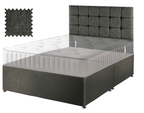 Linoso Charcoal Contract Divan