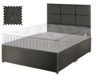 Linoso Charcoal Contract Divan