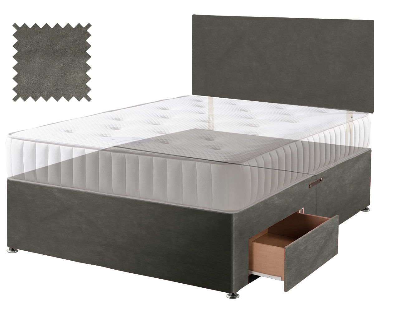 Premium Malia Slate Contract Divan