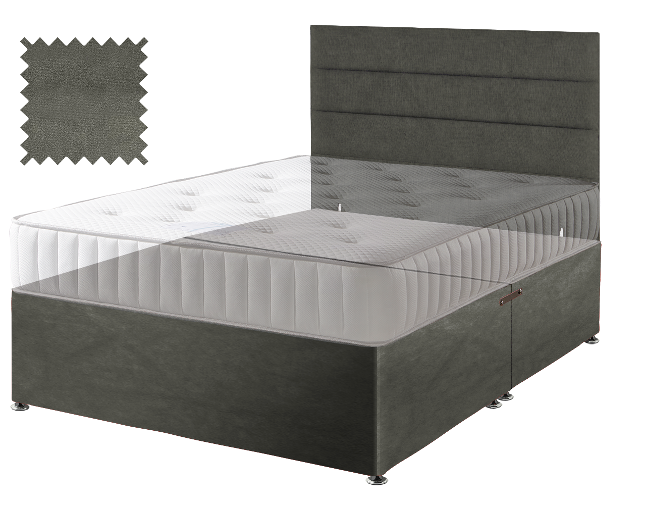 Premium Malia Slate Contract Divan