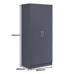Highbury 3 Piece Bedroom Set with 2 Door Double Wardrobe