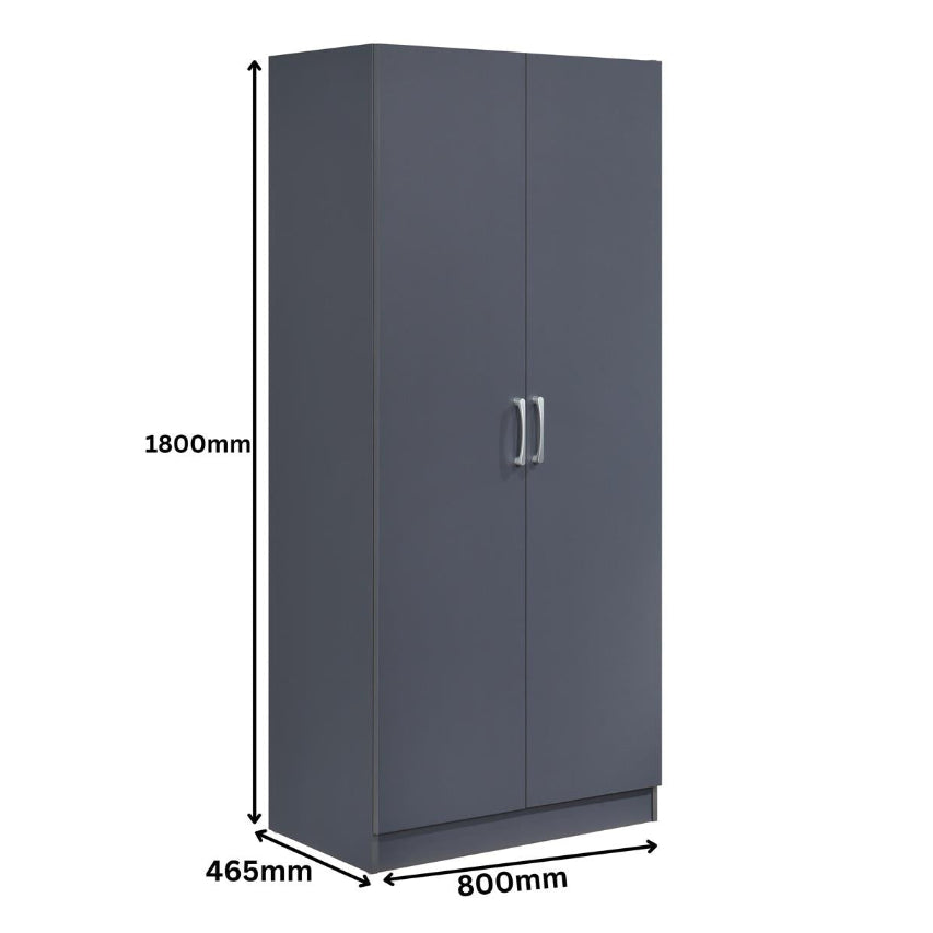 Highbury 3 Piece Bedroom Set with 2 Door Double Wardrobe