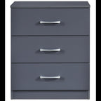 Highbury 4 Piece Bedroom Set With 3 Door Triple Wardrobe