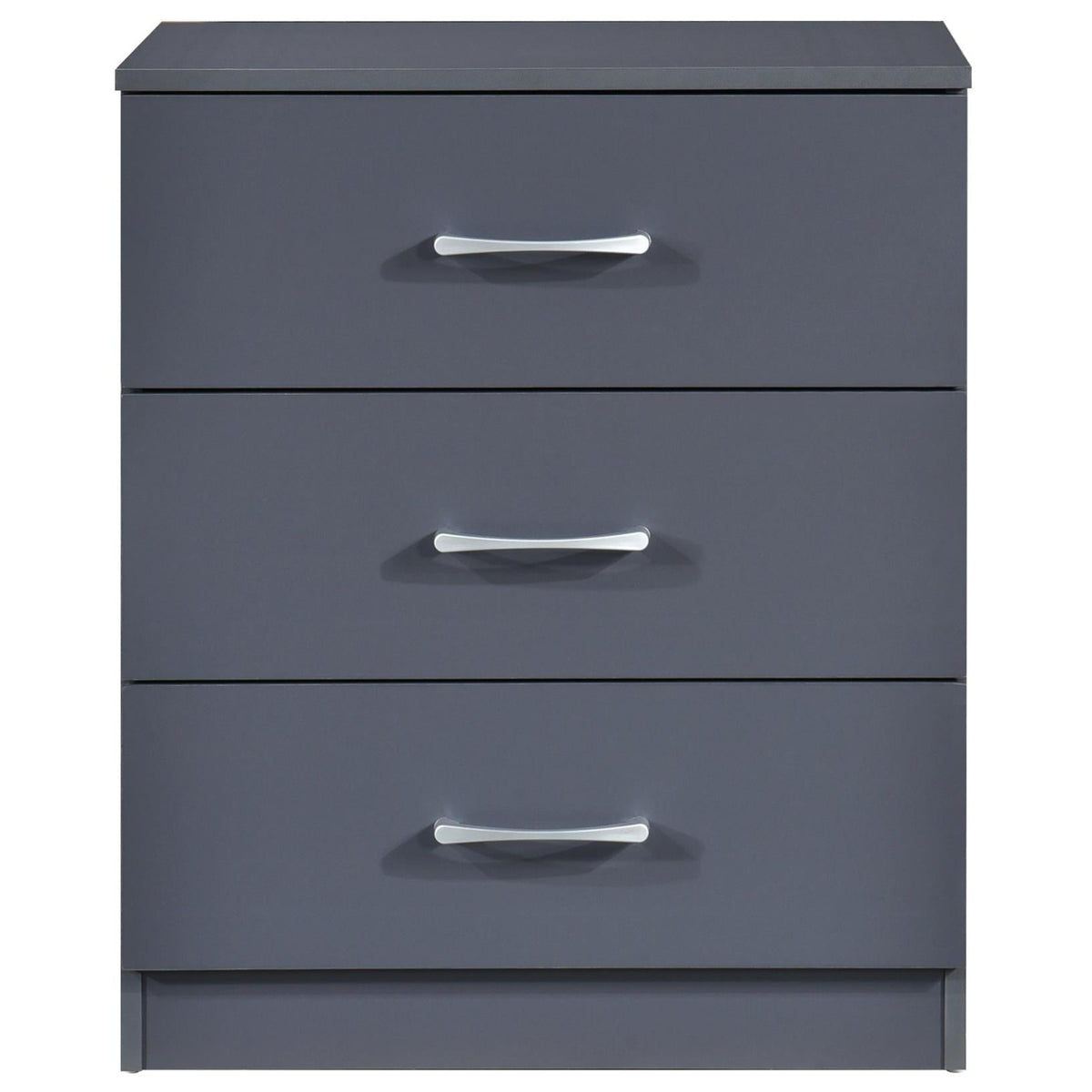Highbury 3 Drawer Chest of Drawers & 1 Drawer Bedside 3 Piece Bedroom Set