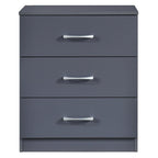 Highbury 3 Piece Bedroom Set with 2 Door Double Wardrobe