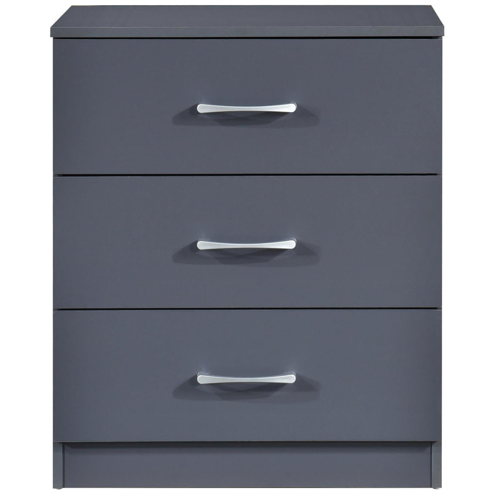 Highbury 3 Piece Bedroom Set With 3 Door Triple Wardrobe