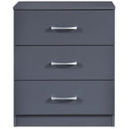 Highbury 3 Piece Bedroom Set With 3 Door Triple Wardrobe