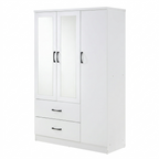 Paddington 3 Door 2 Drawer Mirrored Wardrobe