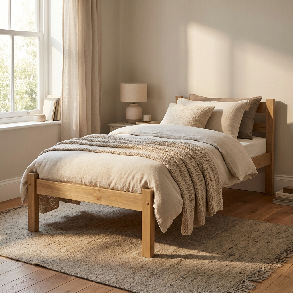 Panama 3ft Wooden Bed Frame