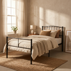 Newton High Foot End Metal Bed Frame