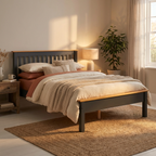 Monaco Low Foot End Wooden Bed Frame