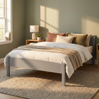 Amber Wooden Bed Frame