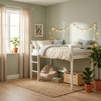 Panama 3ft Single Kids Mid Sleeper Bed Frame