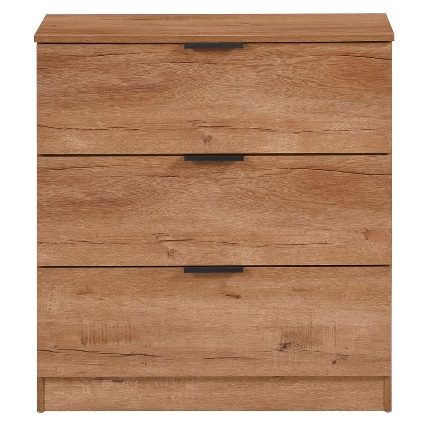 Richmond 3 Piece Bedroom Set With 2 Door Double Wardrobe