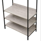 Alva Open Wardrobe Set with 2 Drawers & 4 Shelves