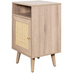 Willow Rattan 2 Door Wardrobe 3 Piece Bedroom Set