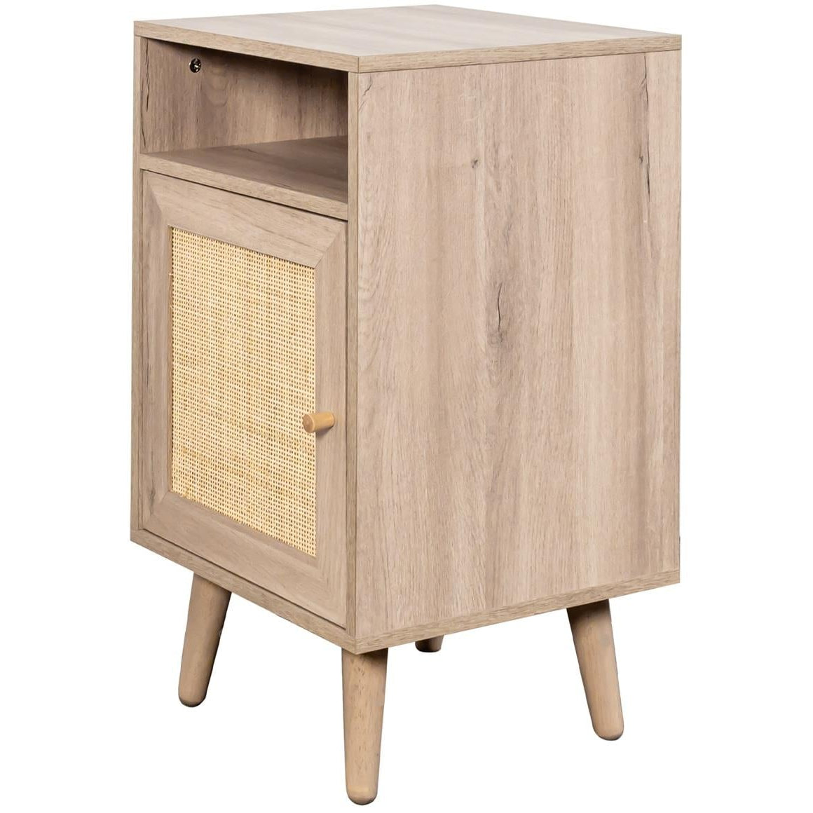 Willow Rattan 2 Door Wardrobe 3 Piece Bedroom Set