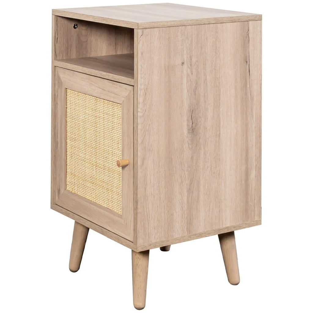 Willow Rattan 2 Door Wardrobe 3 Piece Bedroom Set