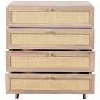 Willow Rattan 3 Door Wardrobe 3 Piece Bedroom Set