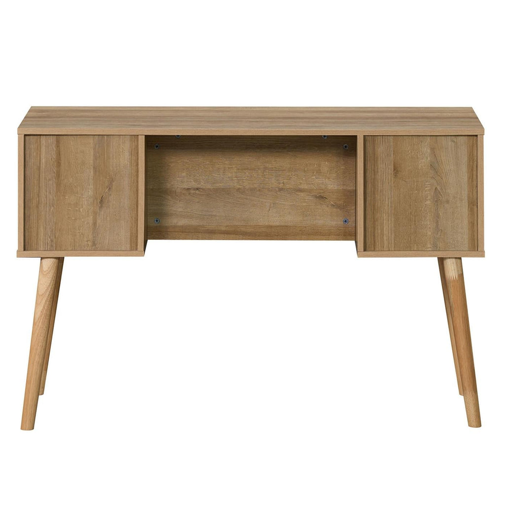 Manila 2 Door Rattan Compact Storage Desk