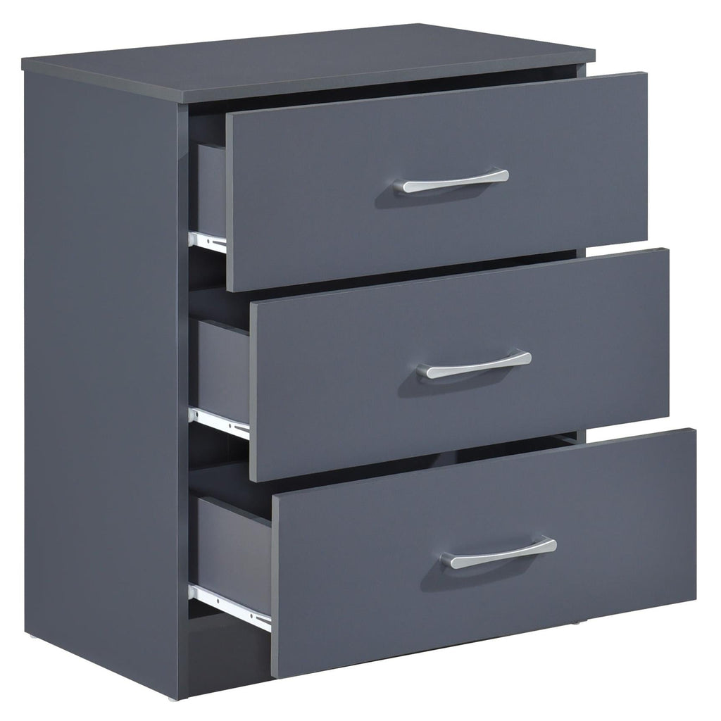 Highbury 3 Piece Bedroom Set with 2 Door Double Wardrobe