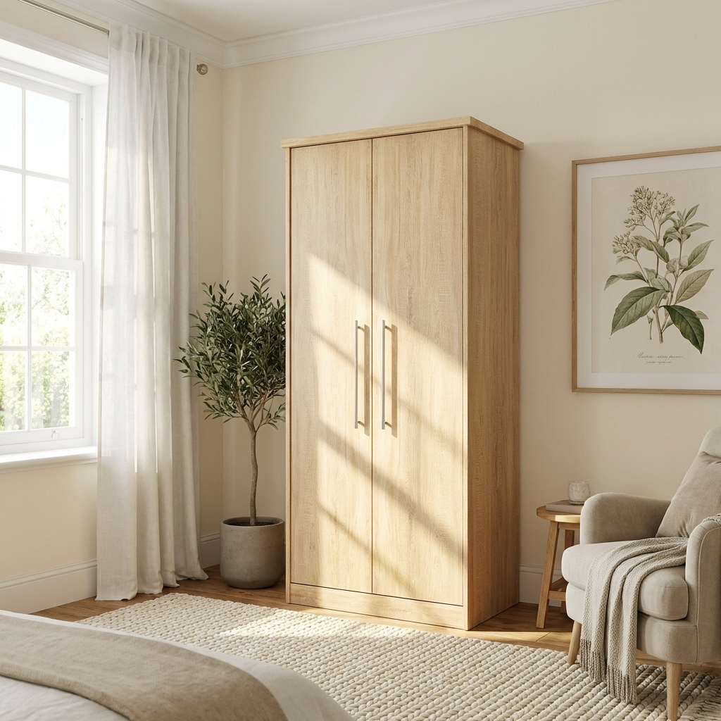 Karwell 2 Door Double Wardrobe