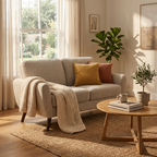 Harold Linen 2 Seater Sofa