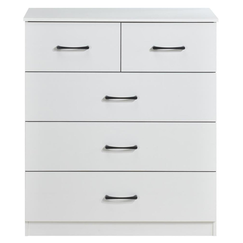 Paddington 4 Door Wardrobe & 3+2 Drawer Chest 3 Piece Bedroom Set