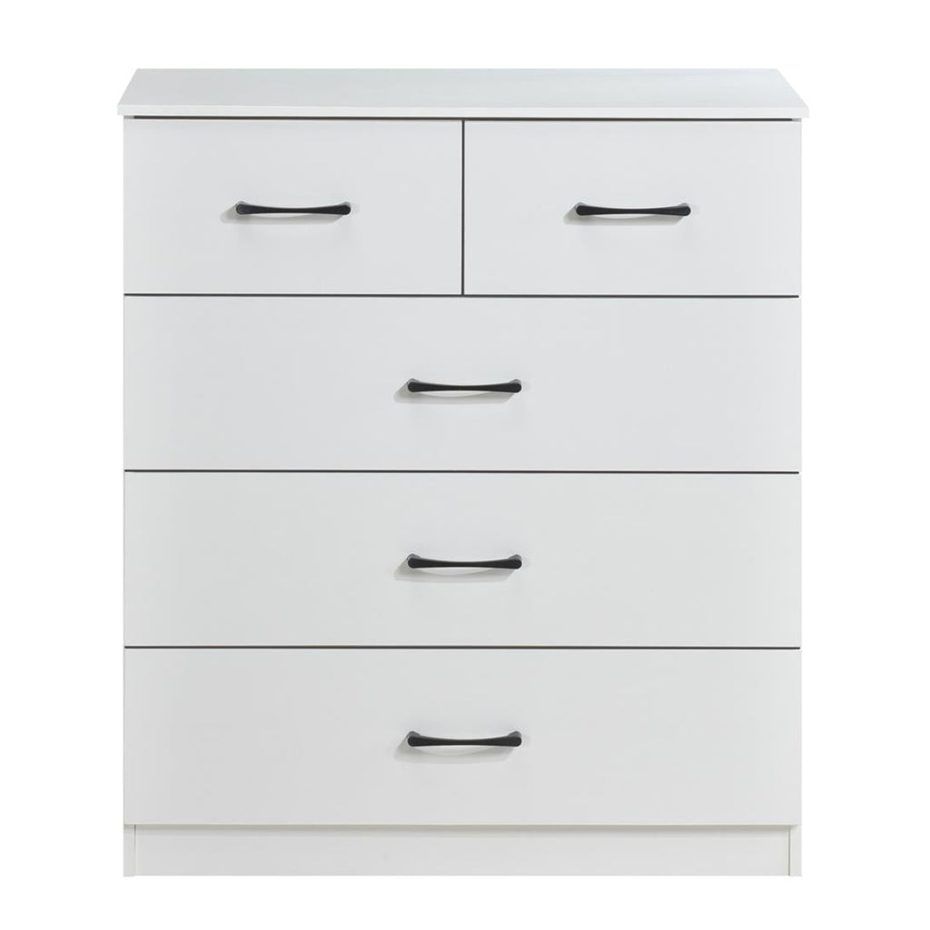 Paddington 3 Door Wardrobe & 3+2 Drawer Chest 3 Piece Bedroom Set