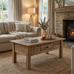 Panama 1 Drawer Coffee Table
